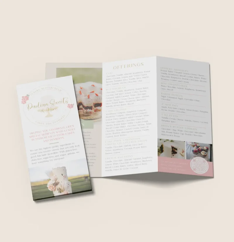 Paolian Sweets & More Brochure Mockup 1