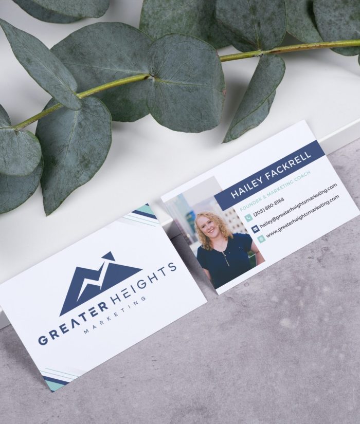 Greater Heights Marketing Business Cards