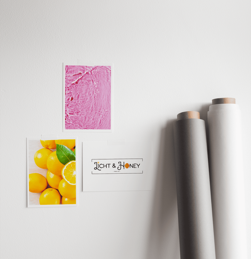 Licht & Honey mockup 2